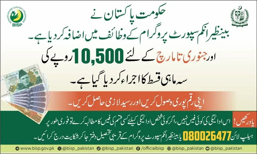 How to Get New Payment 10500 Kafalat Program 